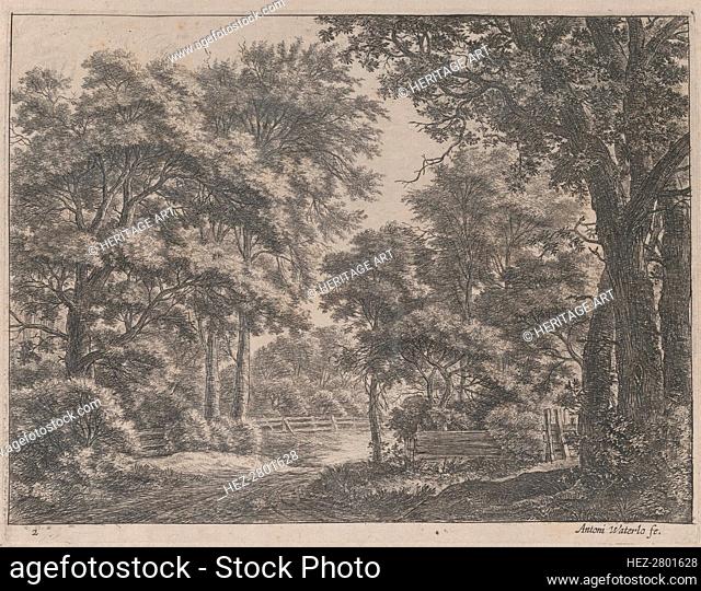 The Trimmed Groves, 17th century. Creator: Anthonie Waterloo