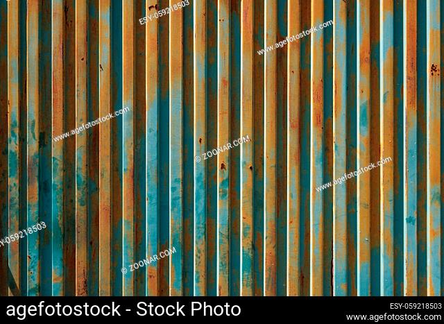 metal texture vintage background - old rusty wall