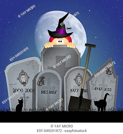 tombstones for Halloween