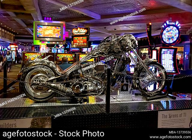 Motorcycle in Las Vegas, Nevada, USA