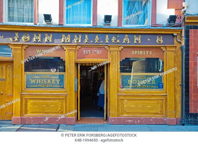 John Mulligan's pub that reportedly has the best Guinness beer in the world Dublin Ireland Europe