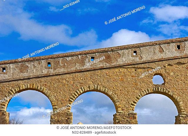 Roman Acueduct, Alcantara Caceres province, Extremadura, Spain