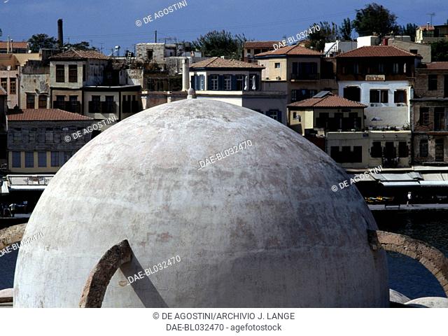 Dome of the former mosque of the Janissaries, Chania, Crete, Greece