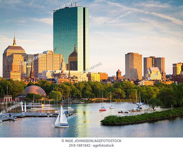 Boston and the Charles River as seen from Longfellow Bridge  Boston is the capital of and largest city in Massachusetts, and is one of the oldest cities in the...