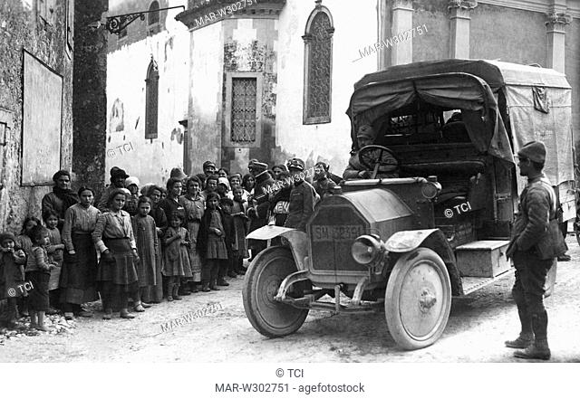 vittorio veneto, veneto, italia, 1918