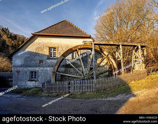 Mill water wheel