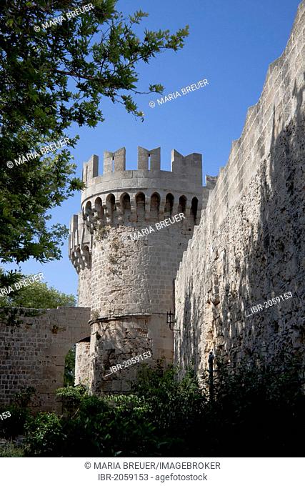 Palace of the Grand Master of the Knights of Rhodes, historic town centre of the city of Rhodes, Rhodes, Greece, Europe