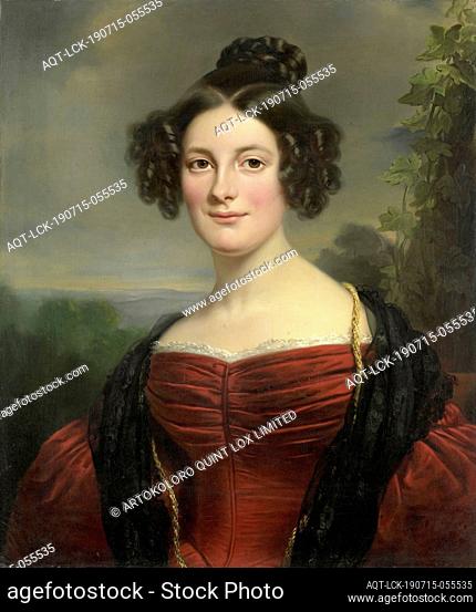 Catharina Annette Fraser (1815-92), Portrait of Catharina Annette Fraser, married to Cazaux van Staphorst and then to Cornelis Herman Baron van Pallandt