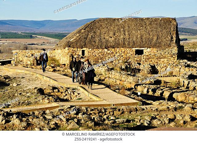 Numancia, archaeological site in Garray, Soria. Spain