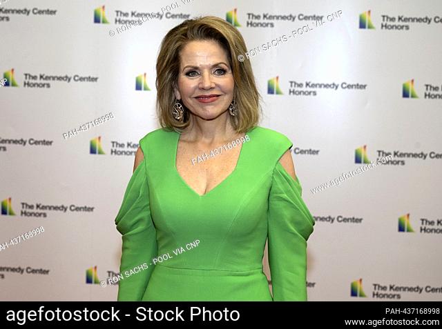 Renee Fleming arrives for the Medallion Ceremony honoring the recipients of the 46th Annual Kennedy Center Honors at the Department of State in Washington