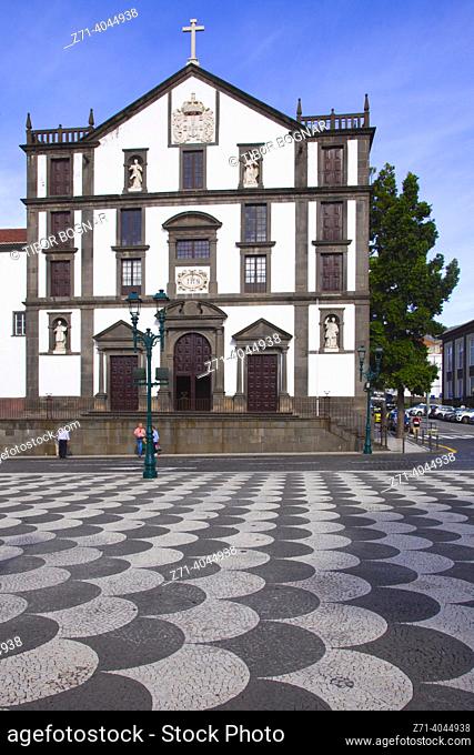 Portugal, Madeira, Funchal, Sao Joao Evangelista, church, Jesuit College,