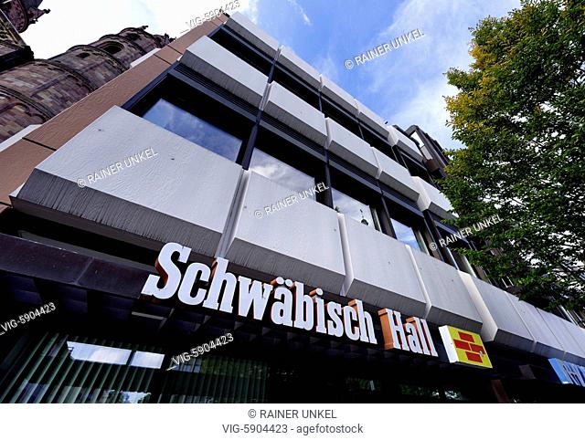 DEU , GERMANY : Schwaebisch Hall home savings and loan association in Worms , 01.10.2017 - Worms, Rhineland-Palatinate, Germany, 01/10/2017