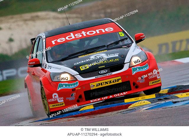 29 04 2012 Thruxton, England Aron Smith in his Redstone Racing Ford Focus ST S2000 + NGTC engine in action during rounds 7
