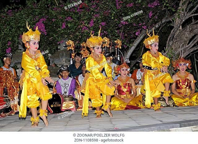 Legong, Balinesische Taenzer, Balinesischer Tanz, Balinese dance, Balinese dancer, Pemuteran, Bali, Indonesien, Indonesia Asien, Asia