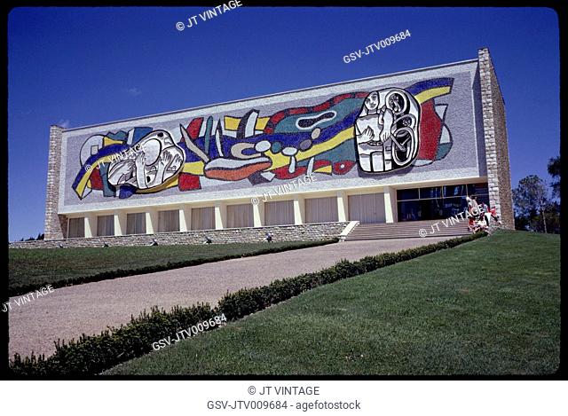 Musee National Fernand Leger, Biot, France, 1961