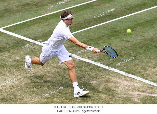 Denis Istomin (UZB). GES / Tennis / ATP: MercedesCup, 15.06.2018 Tennis ATP: MercedesCup, Stuttgart, June 15, 2018 - | usage worldwide