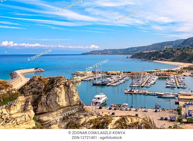 The Tourist Port of Tropea is a beautiful marina on the Tyrrhenian Coast - Calabria, Italy