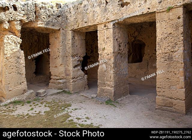 Cyprus, Paphos, Tombs of the Kings, Tomb
