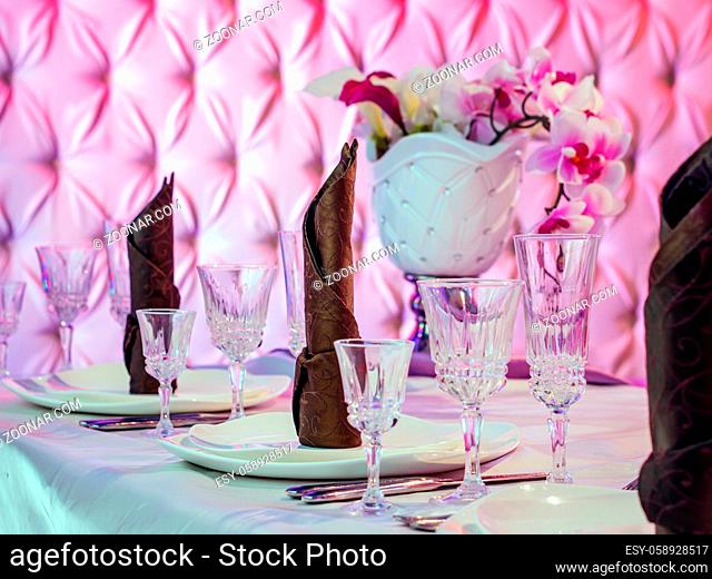 Beautiful table setting