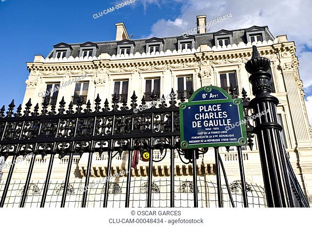 Charles de Gaulle Square, Paris, France, Western Europe