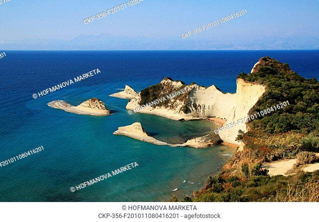 Corfu Kerkyra, Peroulades, Cape Drastis, sea, beach, island CTK Photo/Marketa Hofmanova