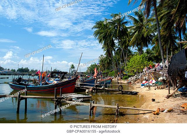 Thailand: Muslim fishing village, Saiburi, southern Thailand