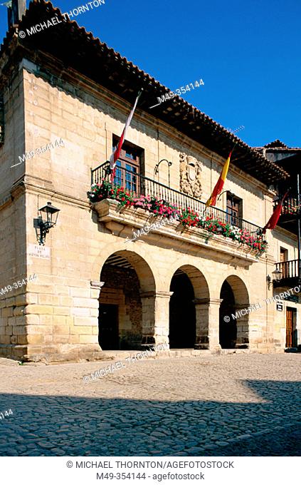 Town Hall. Santillana del Mar. Cantabria, Spain