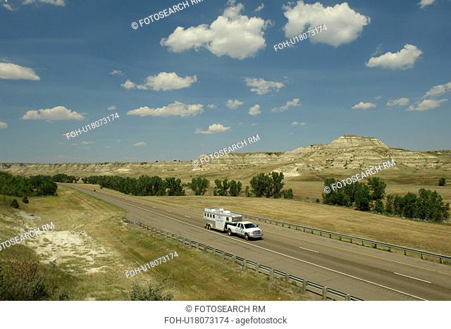 Medora, ND, North Dakota, Interstate 94, expressway