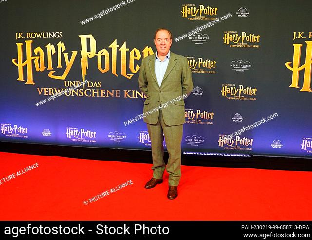 19 February 2023, Hamburg: Mark Cornell, CEO of the ATG Group, walks the red carpet for the premiere of the newly staged show ""Harry Potter and the Enchanted...
