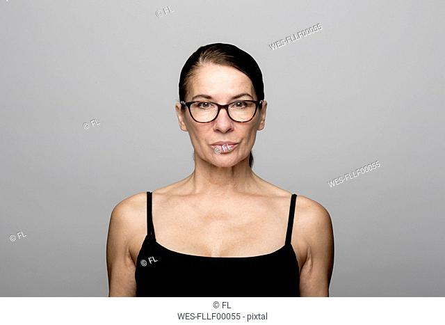 Mature Web In Glasses