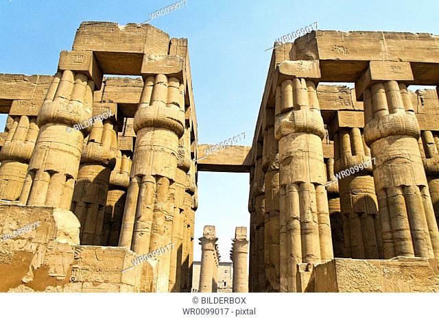 Africa, Egypt, Luxor, Amun Temple of Luxor