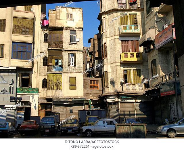 Ataba streets , Cairo , Egipto