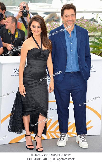 Penelope Cruz and Javier Bardem Photocall of the film 'Everybody Knows' (Todos lo Saben) 71st Cannes Film Festival May 9, 2018 Photo Jacky Godard