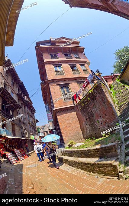 Street Scene, Bhaktapur, Kathmandu, Nepal, Asia