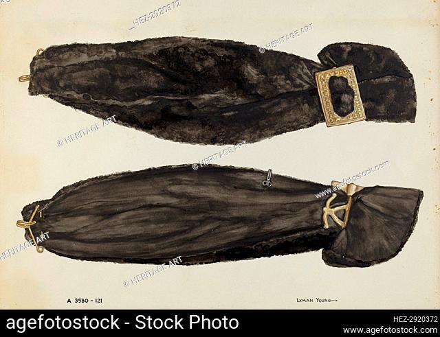 Ankle Band or Garters, c. 1937. Creator: Lyman Young