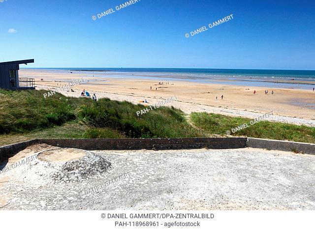 View of Juno Beach. | usage worldwide. - Juno Beach/Normandie/Frankreich