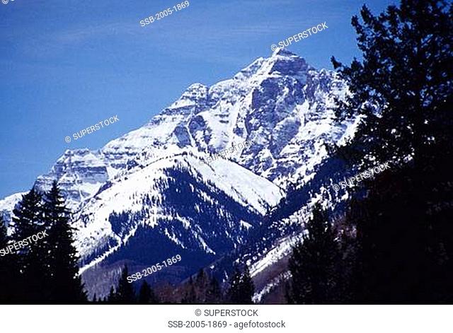 Maroon Bells-Snowmass Wilderness Colorado USA