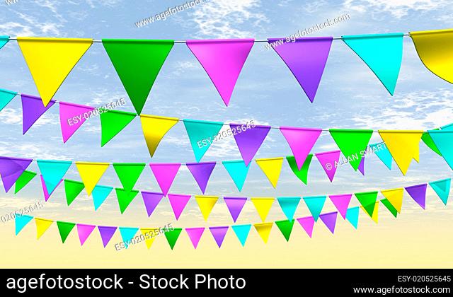 Fairground Bunting Front
