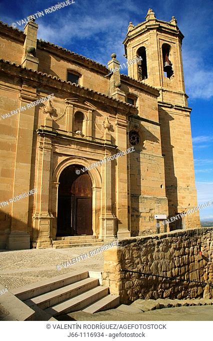 Church of Santa Maria la Mayor, La Fresneda, Matarraña, Teruel province, Aragon, Spain
