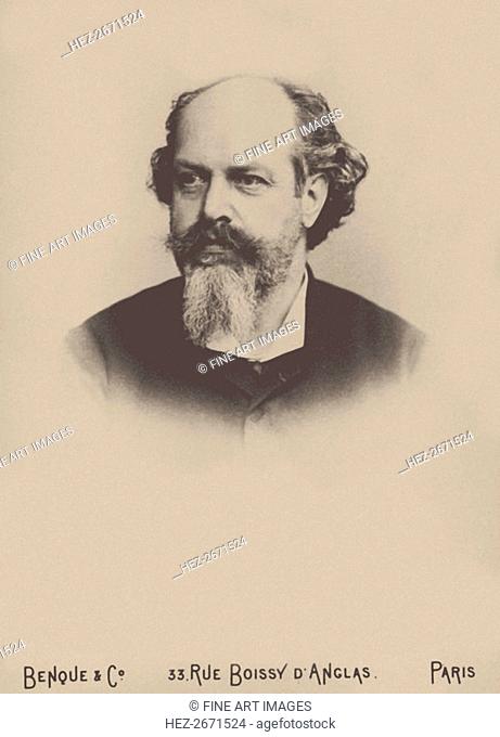 Portrait of the librettist Louis Gallet (1835-1898), 1892