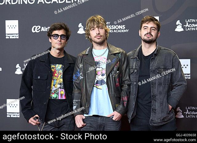 Marlon attends Latin GRAMMY Acoustic Sessions Photocall at Las Ventas bullring on October 26, 2022 in Madrid, Spain