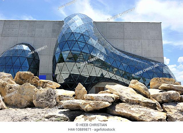 New Salvador Dali Museum, St. Petersburg, Florida, USA, United States, America, glass, museum