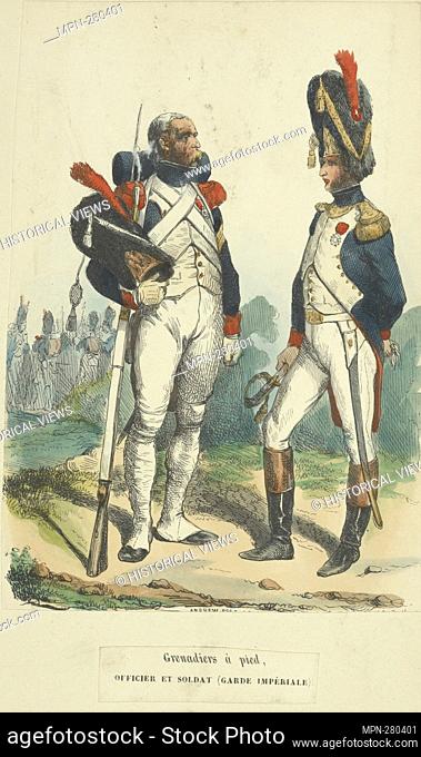 France, 1809. Vinkhuijzen, Hendrik Jacobus (Collector). The Vinkhuijzen collection of military uniforms France France, 1809