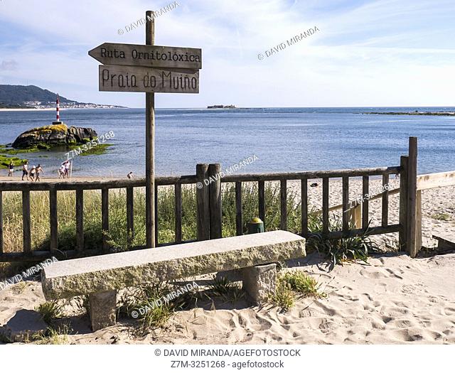 Praia do Muiño. La Guardia. Pontevedra. Galicia. España