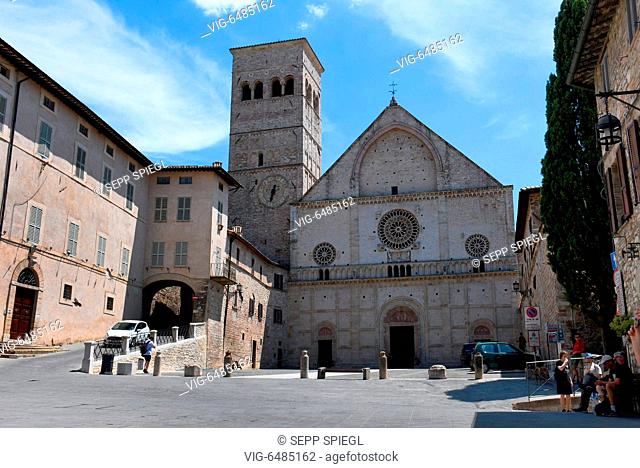 Italien, Assisi, 17.07.2019 Assisi ist eine Stadt im mittelitalienischen Umbrien in der N„he der Regionalhauptstadt Perugia. Sie ist Geburtsort des Hl