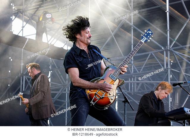 Eric Bazilian, The Hooters, American rock band, Open Air Festival, Muehldorf am Inn, Bavaria, Germany