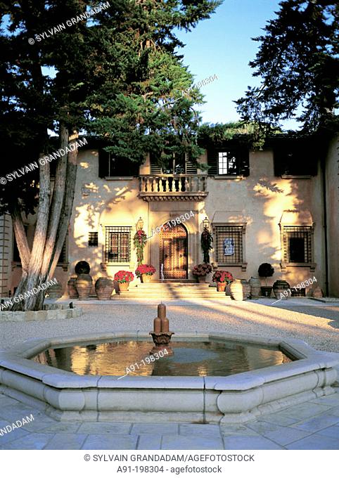 A.Granatelli's Villa sotto il monte. Montecito. Santa Barbara. California. USA