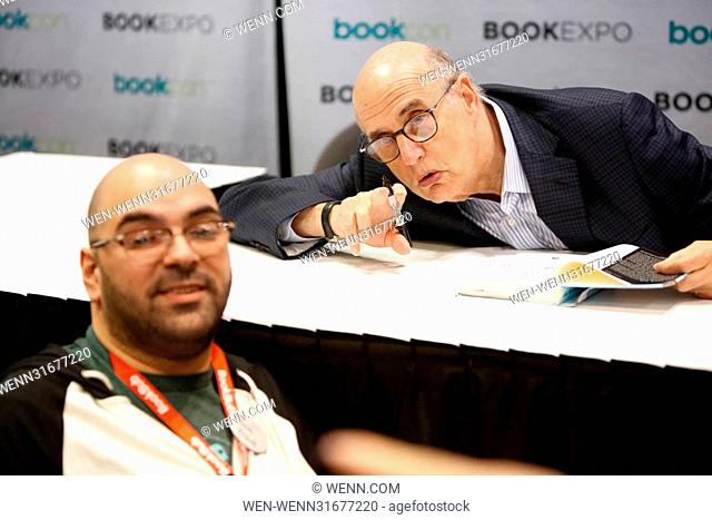 Jeffrey Tambor speaks on a panel and signs books for fans at the 2017 BookCon at the Jacob K. Javits Convention Center in New York City