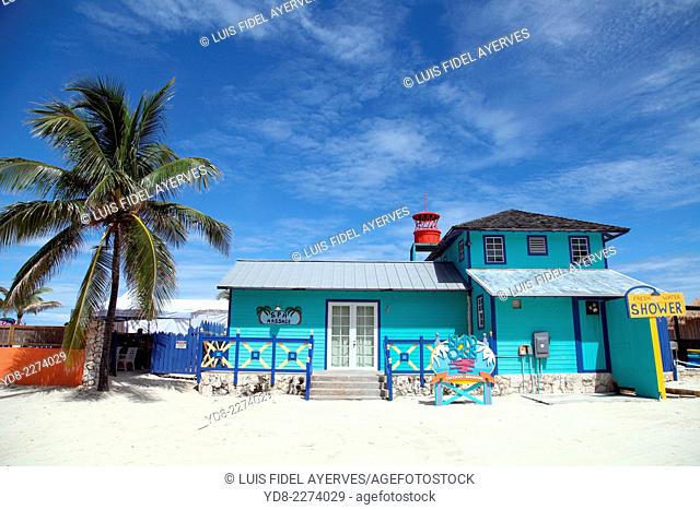 Private Island Royal Caribbean cruise company in Coco Cay, Bahamas