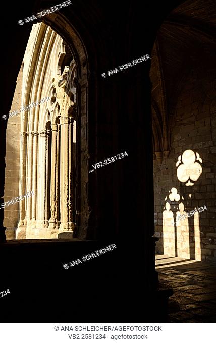 Clositer of the cistersian monastery of Vallbona de les Monges